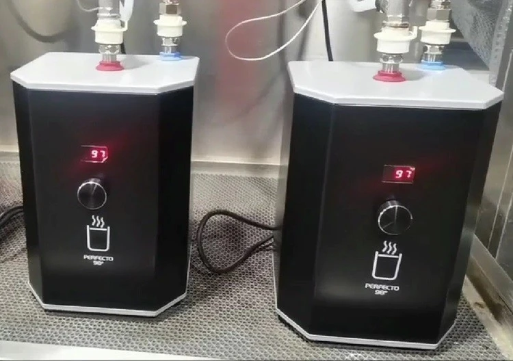 hot and cold water dispenser for sink